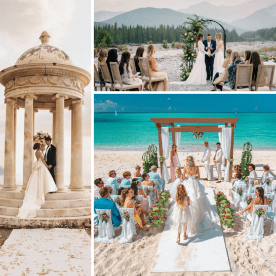 Boda íntima en un destino paradisíaco